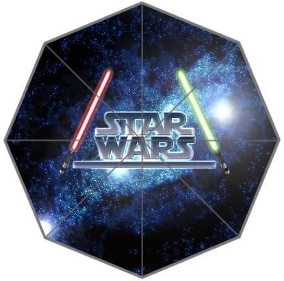 Diameter 43.5inch Custom Image Printed Fordable Umbrella Star Wars