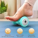 BESKAR Foot Massager Deep Tissue Roller for Plantar Fasciitis Green view 2