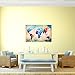 Framed Canvas Prints Map Art, NLEADER Wall Art Prints- 3 Pieces- World Map 120x80 cm( 47.2x31.5 in), Simple Can Be Assembled Wooden Frame, You Can Hang on The Wall