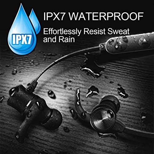 Wireless Headphones, iTeknic Bluetooth 5.0 IPX7 Waterproof 24 Hours Playtime Bluetooth Headphones, w - //coolthings.us