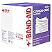 Johnson & Johnson Band-Aid First Aid Gauze Pads, 4 Inch x 4 Inch, 25 Count (Pack of 2)