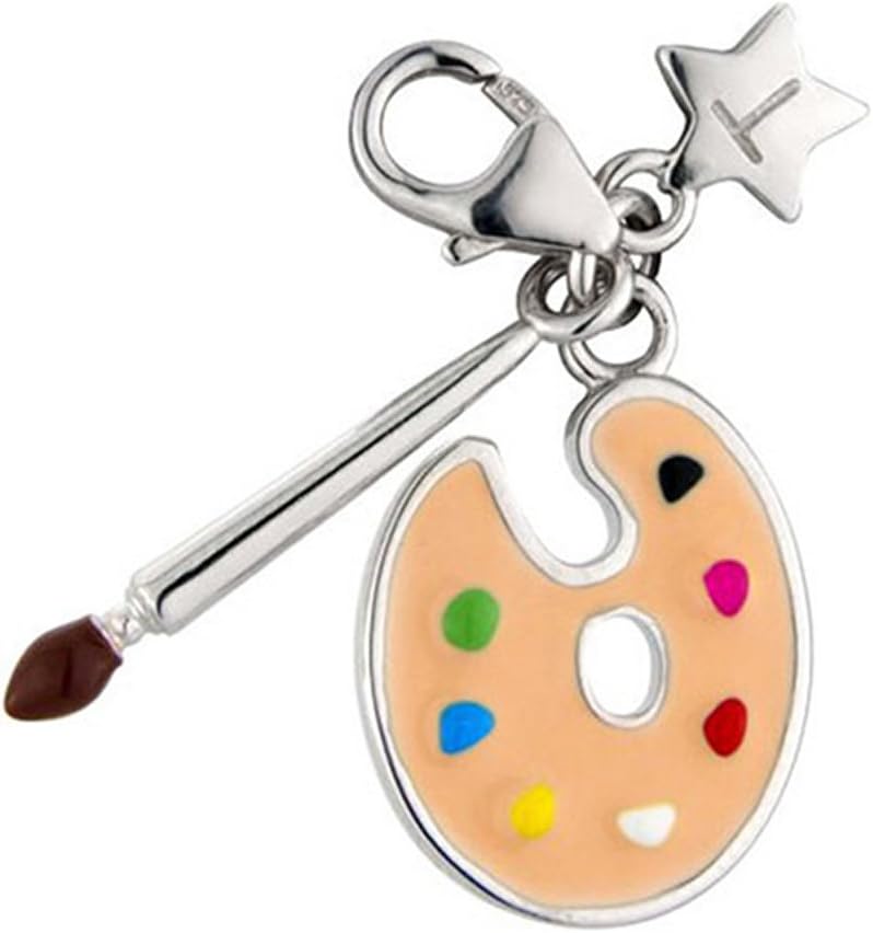 Tingle of London Sterling Silver Paint Pallet Charm