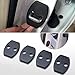HIGH FLYING Door Luck Buckle Guard Pad Protector Cover 4PCS For Toyota Land Cruiser Prado FJ150 2010-2018