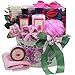 Mums English Rose Spa Bath and Body Gift Basket Set