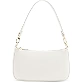 NIUEIMEE ZHOU Shoulder Bag for Women Retro Vegan Leather Classic Clutch Tote HandBags Purses with Zipper Closure