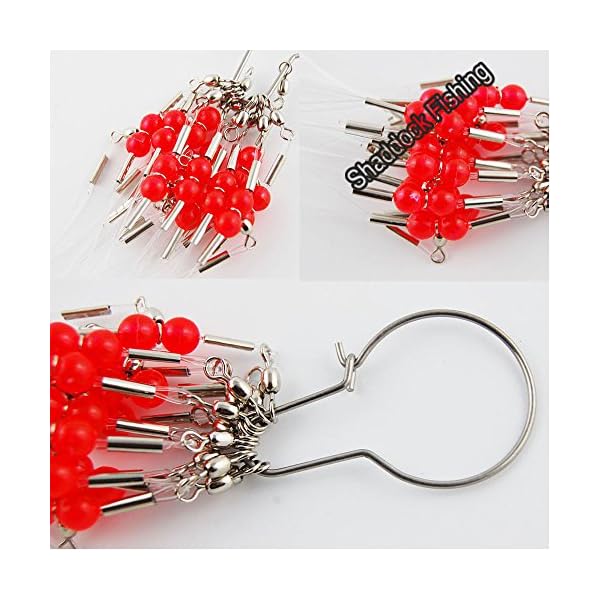 Shaddock-Fishing-12pcsbags-White-Nylon-Fishing-Wire-Leader-Rigs-Trace-with-SwivelsSnapsBeads-Arms-Fishing-Lures-Tackle-Leader-Rigging Shaddock-Fishing-12pcsbags-White-Nylon-Fishing-Wire-Leader-Rigs-Trace-with-SwivelsSnapsBeads-Arms-Fishing-Lures-Tackle-Leader-Rigging