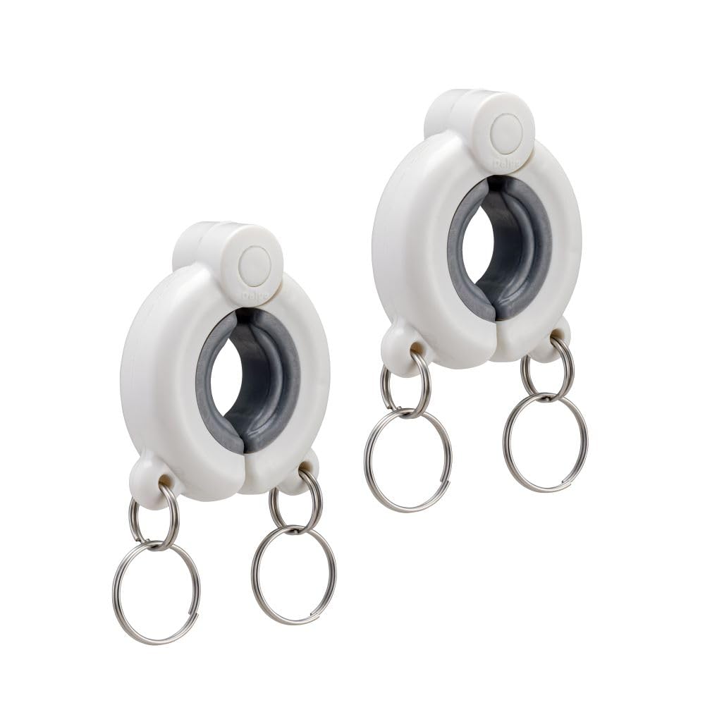 ダイヤ (Daiya) フランドリー Flaundry 物干し しっかり竿ストッパーHR 強風対策 ハンガーを掛けられるリング付き 物干し竿の横ズレ・落下防止 丈夫 058138商品画像