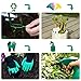 GIGALUMI 11 Piece Garden Tools Set – Gardening Tools with Garden Gloves and Garden Handbag – Gardening Gifts Tool Set with Garden Trowel Pruners and More – Aluminum Outdoor Hand Toolsthumb 4