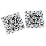 SLAB KING Pre-Cut Parchment Paper Premium Oils Non Stick Squares 4 x 4
