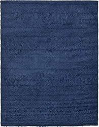 Unique Loom Solid Shag Collection Area Rug