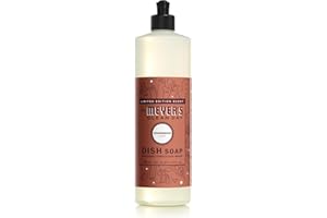 MRS. MEYER'S CLEAN DAY Liquid Dish Soap, Limited Edition Gingerbread Scent, 16 Ounce Bottle