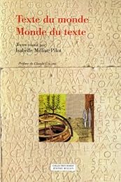 Texte du monde, monde du texte