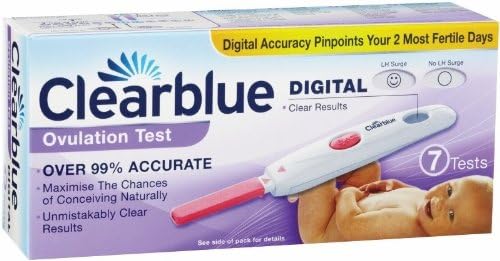 Clearblue Digital Ovulation Testing Kit Pack of 7 Tests High Quality Best Seller Fast Shipping Ship Worldwide From Heng Heng Shop