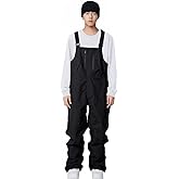 Men's Waterproof Ski Bibs Winter Snow Pants Overalls Snowboarding Pant for Outdoor Sports