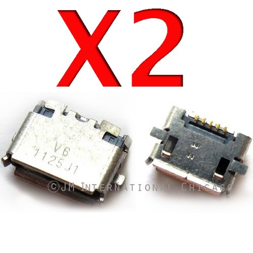 ePartSolution-2 X Nokia E7-00 Charging Port Dock Connector Repair Part USA Seller