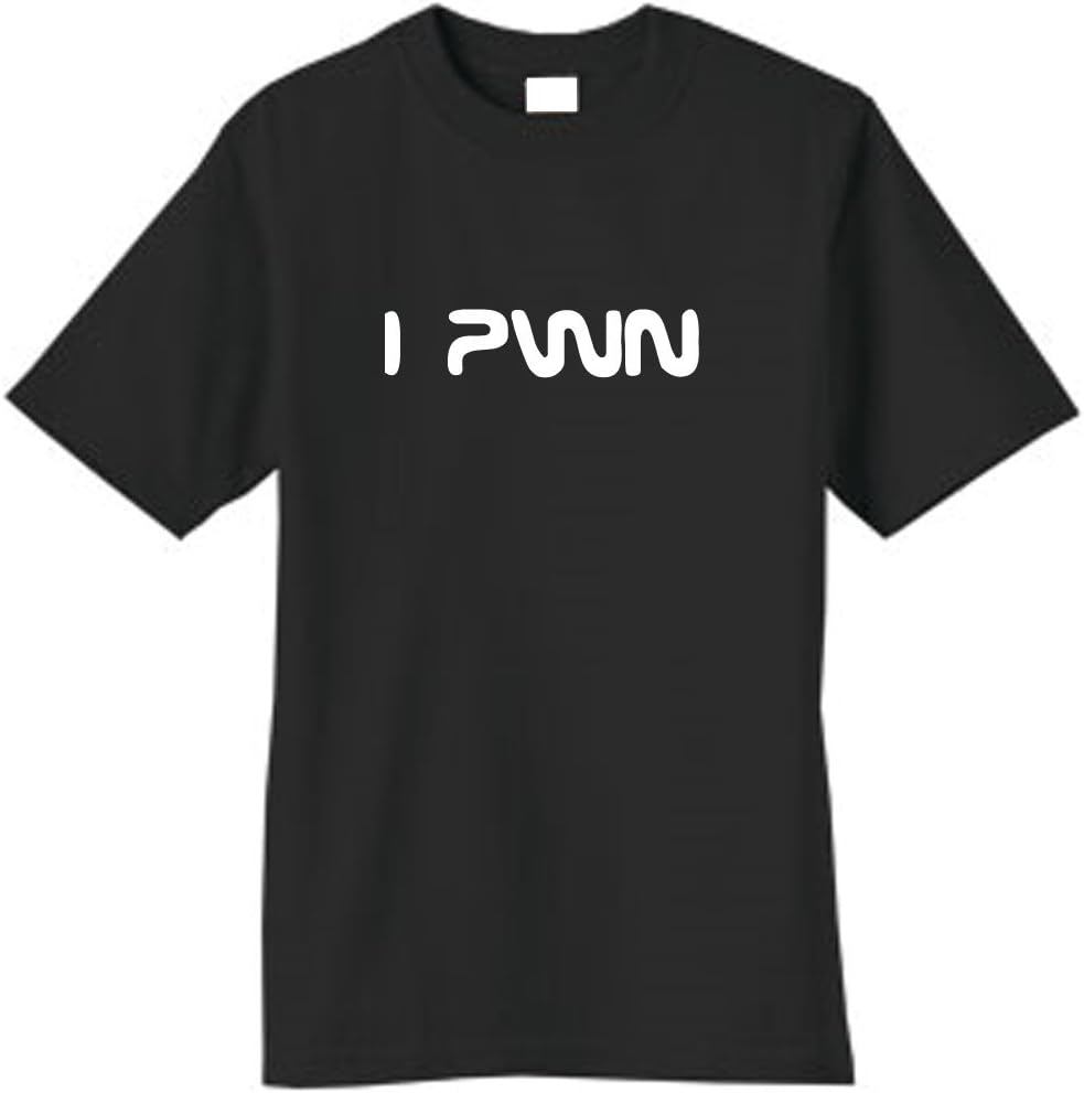 Awesome Graphics Adult Gaming T-Shirt I PWN Adult Size