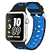 Pantheon Compatible Apple Watch Band 44mm 42mm Series 4 3 2 1 Silicone Sport Band Waterproof Compatible iWatch Bands for Men and Women