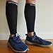 CALF COMPRESSION SLEEVE BeVisible Sports - Shin Splint Leg Compression Socks for Men & Women - Great For Running, Cycling, Air Travel, Support, Circulation & Recovery - 1 Pair