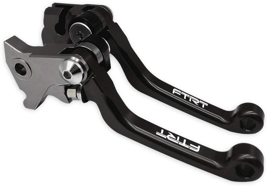 FTRT Pivot Dirtbike Brake Clutch Levers. Black