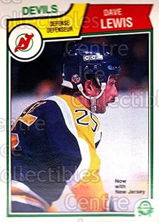 (CI) Dave Lewis Hockey Card 198384 OPeeChee (base) 158