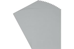 MECCANIXITY 30 Sheets Light Gray Cardstock 9" x 11", 110gsm Thick Card Stock Printer Paper for Crafts, Invitations, Card Maki