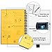 [2018 UPGRADED] Newest Version Elfinbook Smart Wirebound Notebook, Cloud Storage App Notebook, Erasable, Reusable 500+, Water-to-Erase - B5 6.9