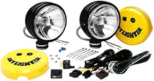 KC HiLiTES 634 Daylighter Black 130w Driving Light System