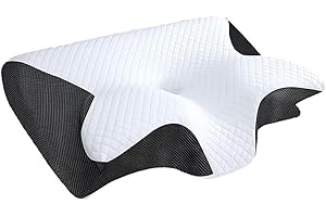 Pillow Hospitality Collection,Hotel Edition Pillows, Sleep Pillows for Snoring, Neck Pain Relief (Black)