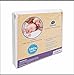Bawum 5-Layer Soft Waterproof Fitted Crib Protective Mattress Pad Cover