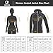 OUTCOOL Women's Heated Jacket with Hood Slim-Fit Heating Jacket (Type: NJK1901)