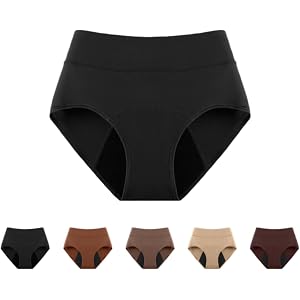 BONTEBIAN Opalpaws 100% Leak-Proof Underwear, Premium Cotton, 12+ Hour Comfort, Reusable & Washable