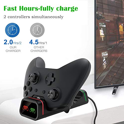 Xbox one Controller Charger,Xbox Controller Charging Station Compatible