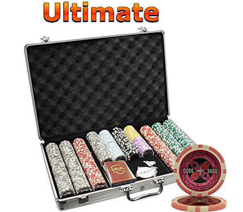 MRC 650pcs Ultimate Laser Poker Chips Set with Aluminum Case - Thumbnail 7