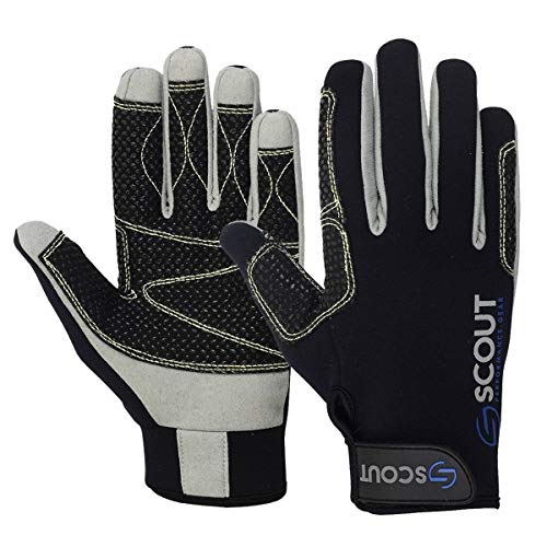 image for ScoutPerformanceGear New Sailing Gloves Long Finger Neoprene Kayak Yac