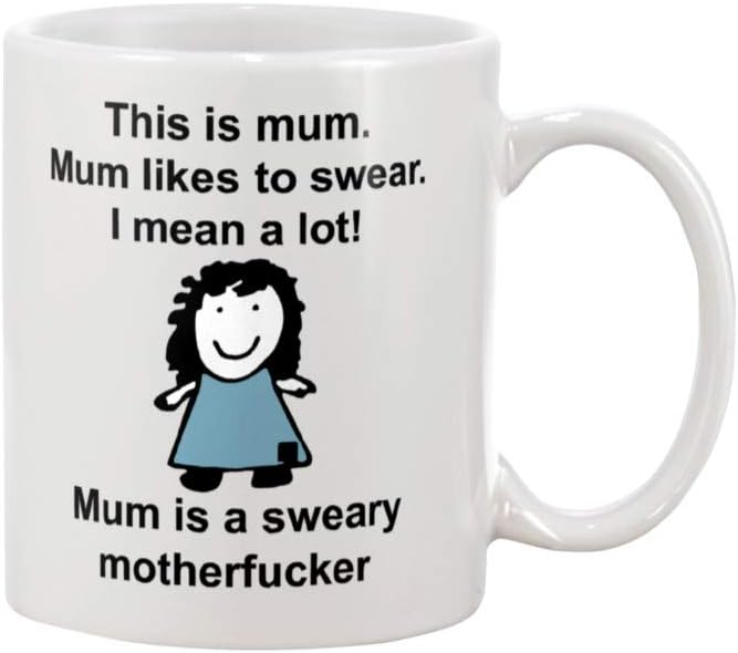 sweary mum mug