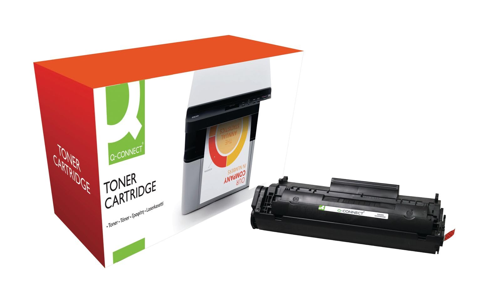 Q-Connect Compatible Solution HP 12A Black Laserjet Toner Cartridge