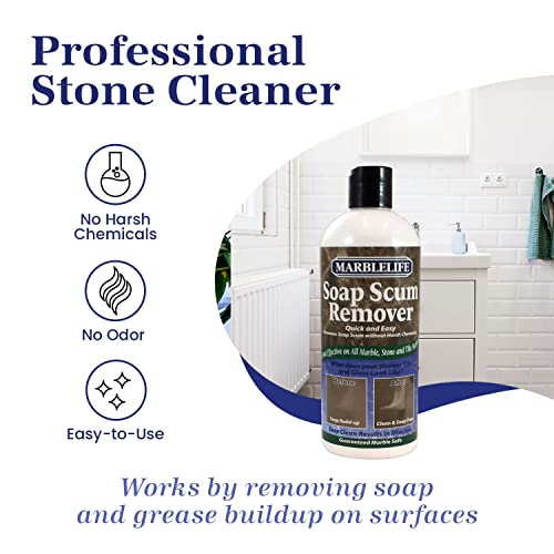 Marblelife Soap Scum Remover, Heavy Duty Cleaner for All Tile Surfaces