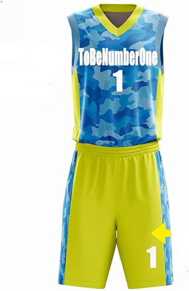 yellow sublimation basketball jersey