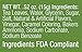 BaccOff, Classic Apple Blend Pouches, Premium Tobacco Free, Nicotine Free Snuff Alternative (5 Cans)