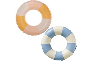 KAIMRED Pool Floats Swimming Rings for Kids, Age 5-10 Inflatable Swim Tubes Ring Toys with 11" Inner, Beach Inflatable Tubes Floaties Toys for Kids Adults
