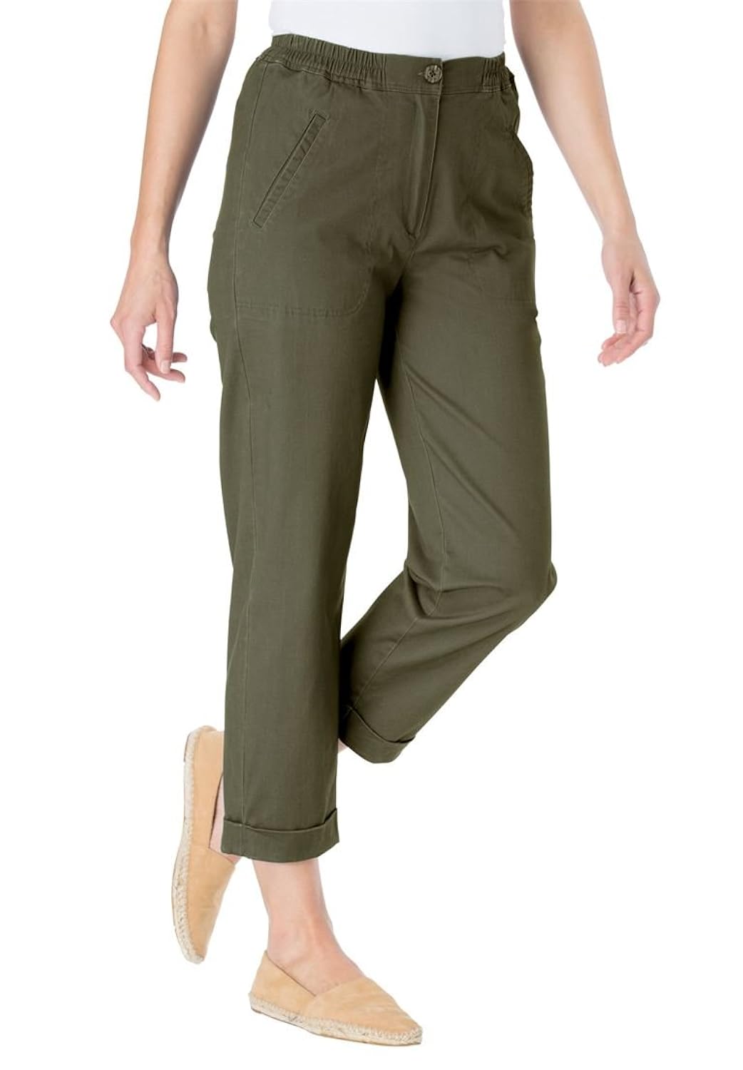 plus size petite capris