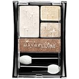 Maybelline New York Expert Wear Luminous Lights Eyshadow Quad, Gold Lights, 0.17 Ounce