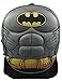 Marvel DC Comics Superheroes Domed Shaped 3D Pop Out Boys 16 School Book Bag (Batman)
