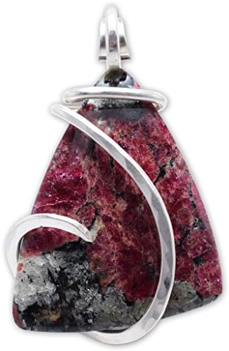 Eudialyte Stone Pendant Necklace by Stones Desire