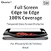 Daswise Screen Protector for compatible with iphone 6 Full Screen Anti-scratch Tempered Glass Protectors with Curved Edge, Cover Edge-to-Edge, Screens from Drops & Impacts, HD Clear（Black）