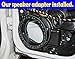 Exact Fit Speaker Adapter Spacer Rings for Volkswagen Vehicles - SAK023_55-1 Pair