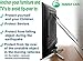 METAL Anti Tip Furniture Kit TV Safety Straps For Flat Screens -4 PACK BLACK- Earthquake Straps - TV Anchors For Baby Proofing - Antitip Kit - Mounting Straps - Childproof Child Proof Baby Proof Mount