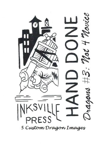 Hand Done Tattoo Flash:Dragons 3