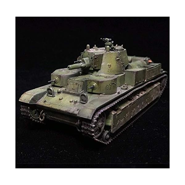 XHH Panzermodell Military Tank Puzzle Model Kits, UDSSR T-28 Modell mit mittlerem Panzer im Maßstab 1:35… – Bild 3