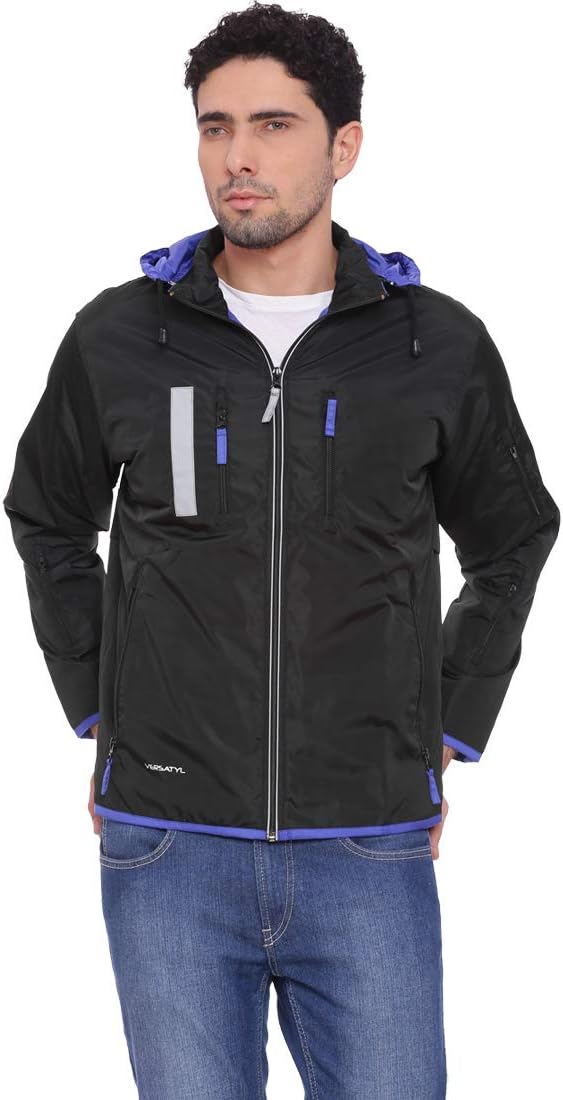 VERSATYL Unisex Travel Jacket with 18 Pockets and 29 Features